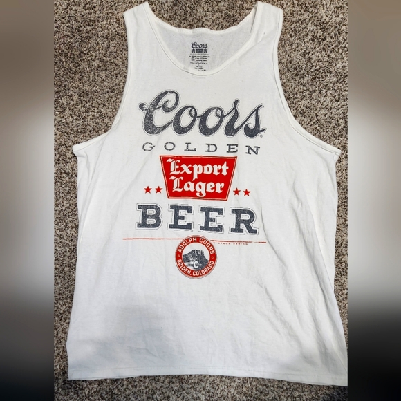 coors light Shirts Coors Light Tank Top Poshmark
